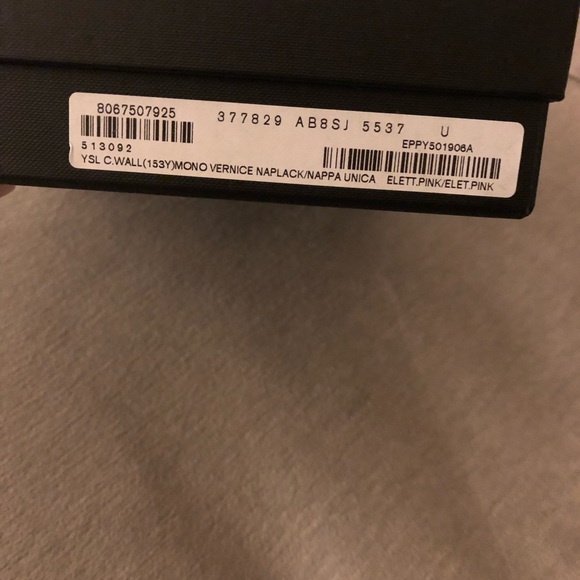 YSL hot pink clutch - Picture 4 of 4